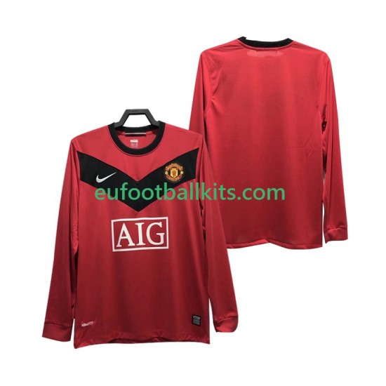 Manchester United Retro Home Football Shirts 2009 2010 Men SS