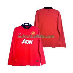 Manchester United Retro Home Football Shirts 2013 2014 Men SS