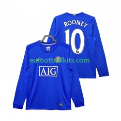Manchester United Rooney 10 Retro Third Football Shirts 2008 2009 Men SS
