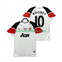 Manchester United Rooney 10 Retro Third Football Shirts Champions League 2011 2012 Men LS