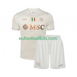 Napoli Away Football Shirts 2025-2026 Kids LS