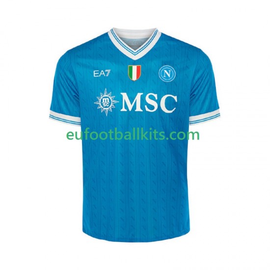 Napoli Home Football Shirts 2025-2026 Men LS