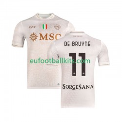 Napoli Kevin De Bruyne 11 Away Football Shirts 2025-2026 Men LS
