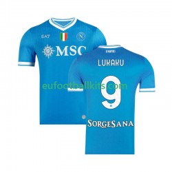 Napoli Romelu Lukaku 9 Home Football Shirts 2025-2026 Men LS