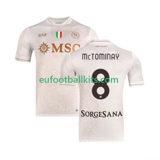 Napoli Scott McTominay 8 Away Football Shirts 2025-2026 Men LS