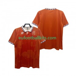 Netherlands Retro Home Football Shirts 1996 Men LS