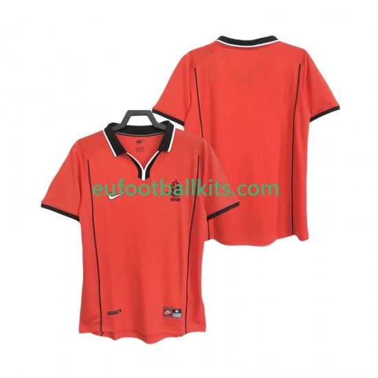 Netherlands Retro Home Football Shirts 1998 Men LS
