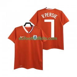Netherlands Robin van Persie 7 Retro Home Football Shirts 2008 Men LS