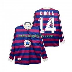 Newcastle United GINOLA 14 Retro Away Football Shirts 1995 1997 Men SS