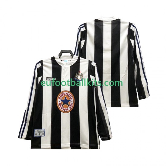 Newcastle United Retro Home Football Shirts 1995 1997 Men SS