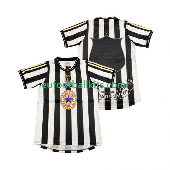 Newcastle United Retro Home Football Shirts 1997 1999 Men LS