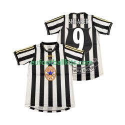 Newcastle United SHEARER 9 Retro Home Football Shirts 1997 1999 Men LS