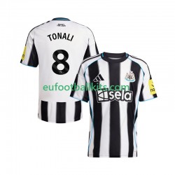 Newcastle United Sandro Tonali 8 Home Football Shirts 2025-2026 Men LS