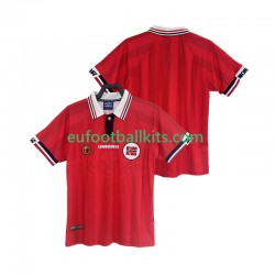 Norway Retro Home Football Shirts 1998 Men LS