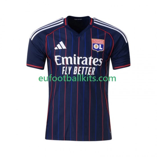 Olympique Lyonnais Away Football Shirts 2025-2026 Men LS