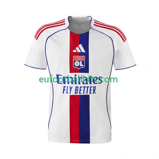 Olympique Lyonnais Home Football Shirts 2025-2026 Men LS
