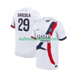 Paris Saint Germain Bradley Barcola 29 Away Football Shirts 2025-2026 Men LS