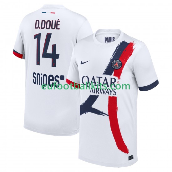 Paris Saint Germain Desire Doue 14 Away Football Shirts 2025-2026 Men LS