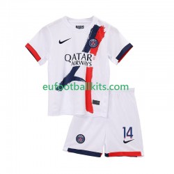 Paris Saint Germain Desire Doue 14 Away Football Shirts 2025-2026 Kids LS