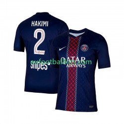 Paris Saint Germain Hakimi 2 Home Football Shirts 2025-2026 Men LS