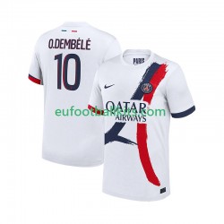 Paris Saint Germain Ousmane Dembele 10 Away Football Shirts 2025-2026 Men LS