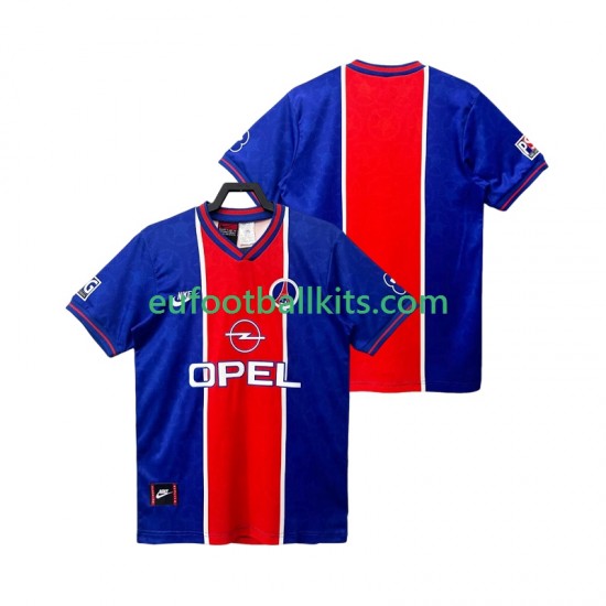 Paris Saint Germain Retro Home Football Shirts 1995 1996 Men LS