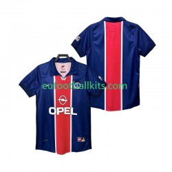 Paris Saint Germain Retro Home Football Shirts 1998 1999 Men LS