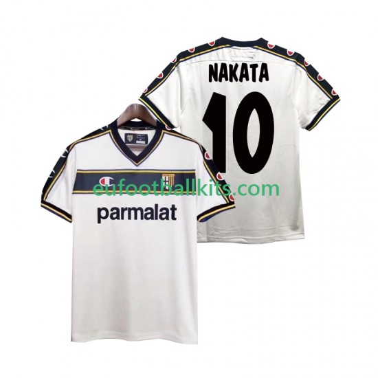 Parma NAKATA 10 Retro Away Football Shirts 2002 2003 Men LS