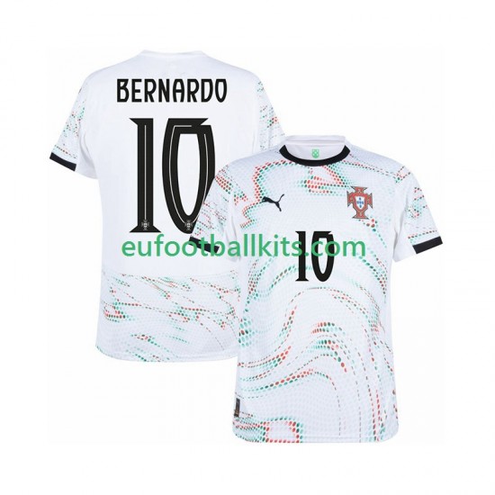 Portugal Bernardo Silva 10 Away Football Shirts 2025-2026 Men LS