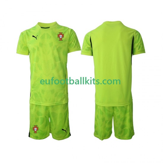 Portugal Goalkeeper Home Football Shirts 2025 Kids LS