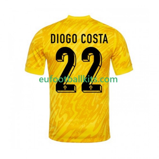 Portugal Goalkeeper Diogo Costa 22 Home Football Shirts 2024 Men LS