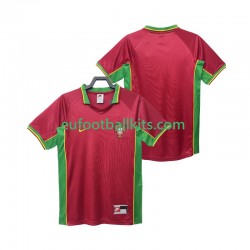 Portugal Retro Home Football Shirts 1998 Men LS