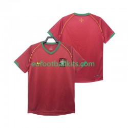 Portugal Retro Home Football Shirts 2006 Men LS