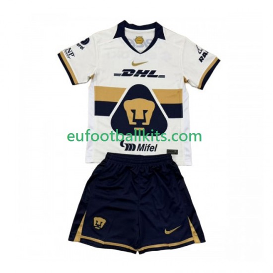Pumas UNAM Home Football Shirts 2025-2026 Kids LS