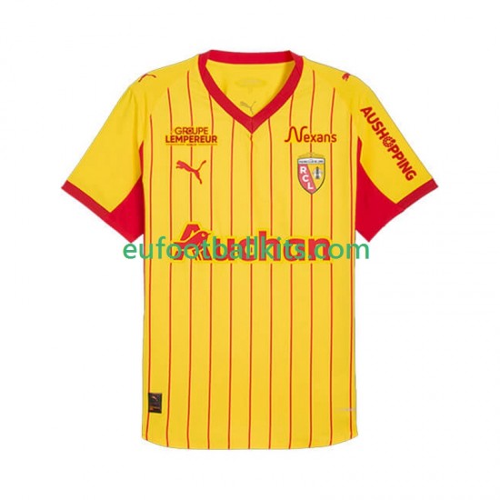 RC Lens Home Football Shirts 2025-2026 Men LS