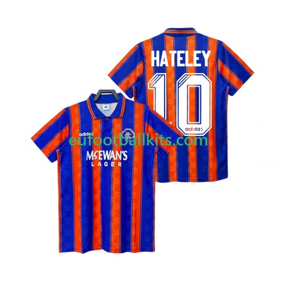 Rangers HATELEY 10 Retro Away Football Shirts 1993 1994 Men LS