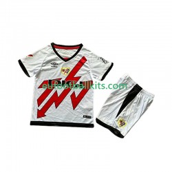 Rayo Vallecano Away Football Shirts 2024-2025 Kids LS