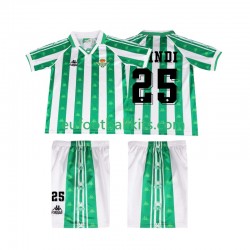 Real Betis FINIDI 25 Retro Home Football Shirts 1996 1997 Kids LS