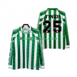 Real Betis FINIDI 25 Retro Home Football Shirts 1996 1997 Men SS