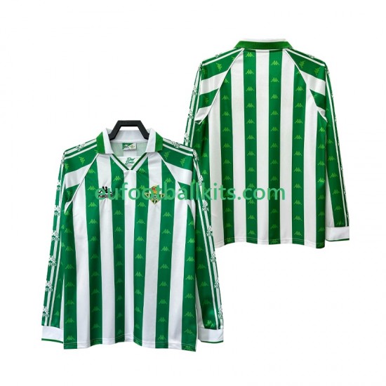 Real Betis Retro Home Football Shirts 1996 1997 Men SS