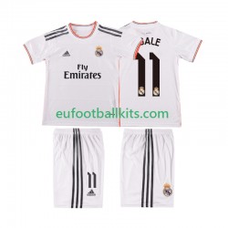 Real Madrid BALE 11 Home Football Shirts Retro 2013 2014 Kids LS