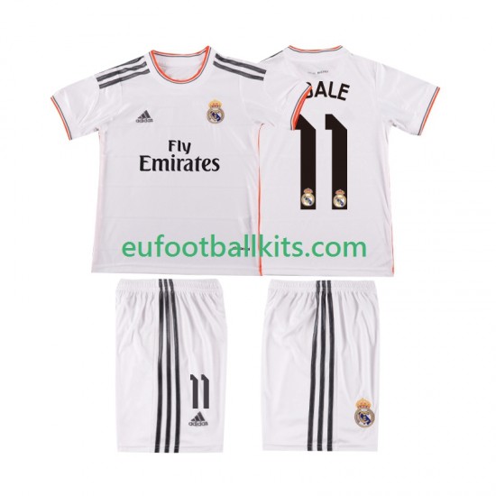 Real Madrid BALE 11 Home Football Shirts Retro 2013 2014 Kids LS
