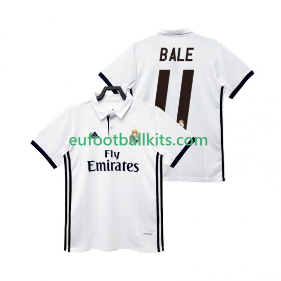 Real Madrid BALE 11 Home Football Shirts Retro 2017 2018 Men LS