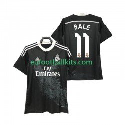 Real Madrid BALE 11 Retro Away Football Shirts 2014 2015 Men LS