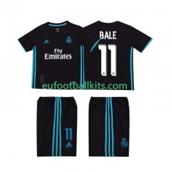 Real Madrid Bale 11 Away Football Shirts Retro 2017 2018 Kids LS