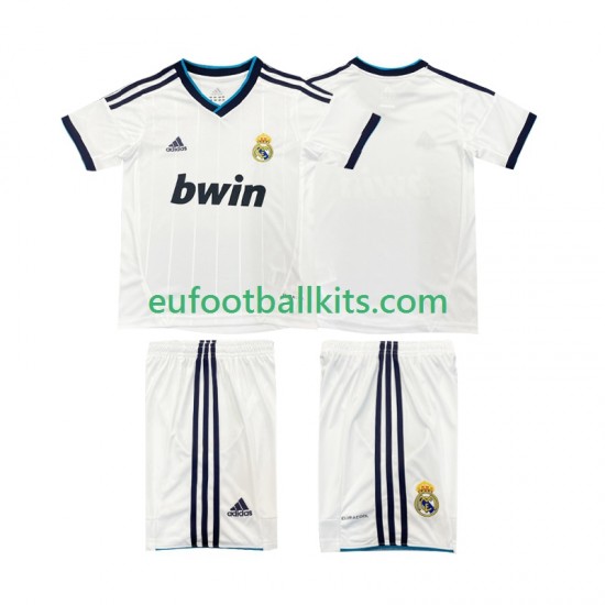 Real Madrid Home Football Shirts Retro 2012 2013 Kids LS