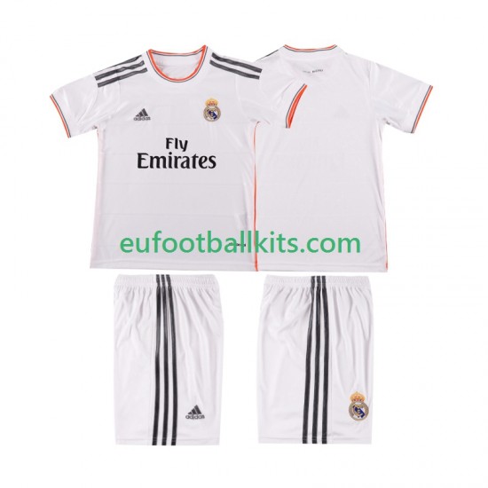 Real Madrid Home Football Shirts Retro 2013 2014 Kids LS