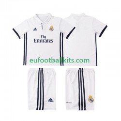 Real Madrid Home Football Shirts Retro 2016 2017 Kids LS