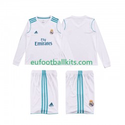Real Madrid Home Football Shirts Retro 2017 2018 Kids SS
