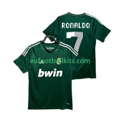Real Madrid Cristiano Ronaldo 7 Retro Third Football Shirts 2012 2013 Men LS